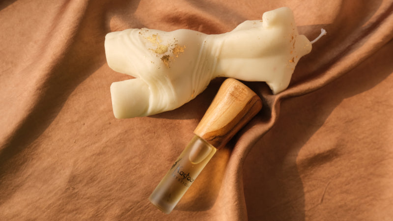 Rose & Oudh Mystique + Saree Ivory Oudh Candle