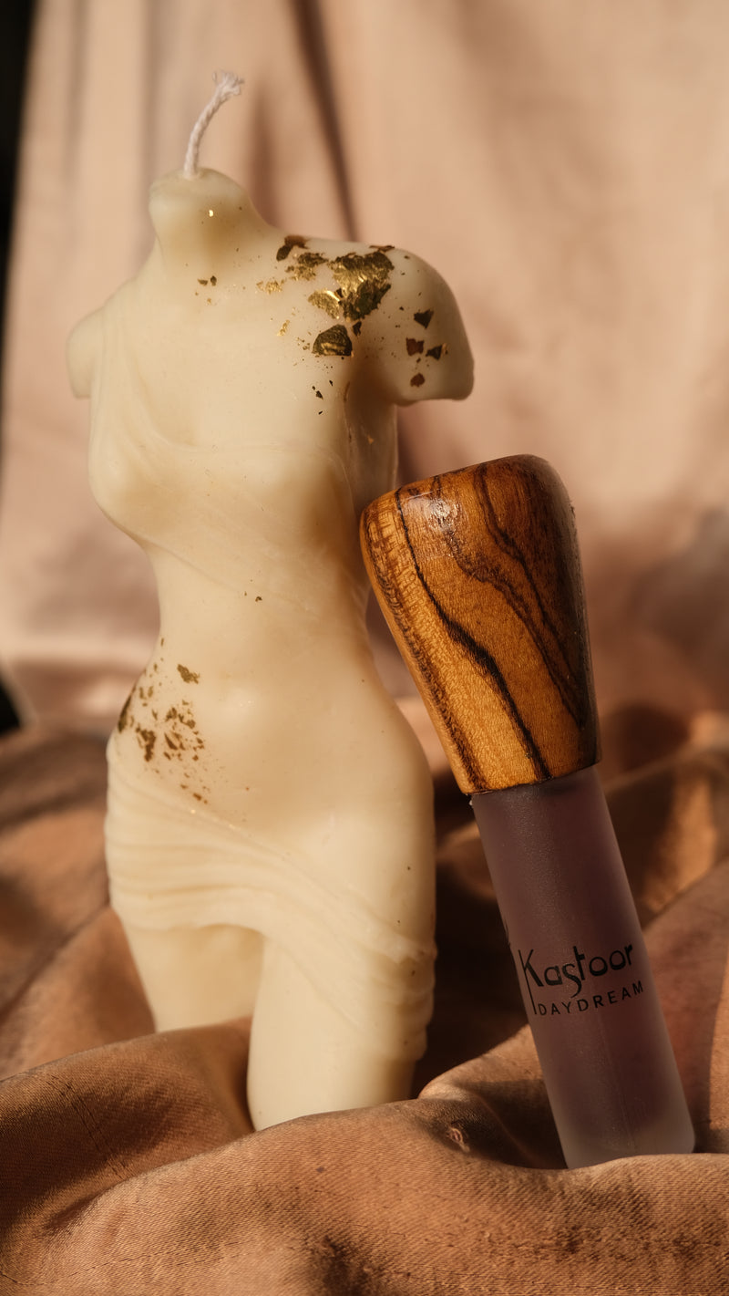 Pahadi floral Daydream Modern Ittar + Saree Ivory Orchid Candle