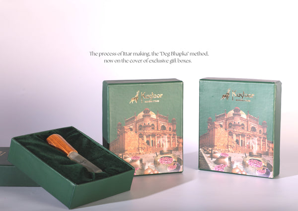 "Deg Bhapka" Gift Boxes + Modern Ittar Panache